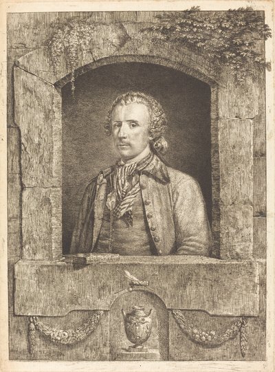 Selvportrett av Antoine de Marcenay de Ghuy