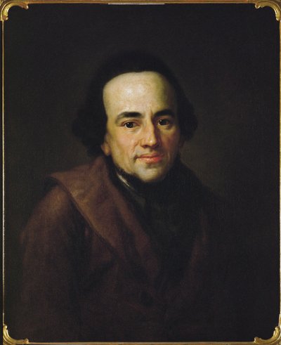 Moses Mendelssohn, tysk filosof (olje på lerret) av Anton Graff