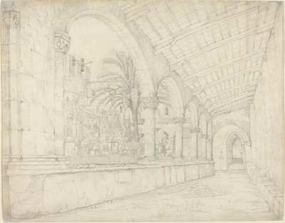 Klosteret Santa Maria di Gesù i Palermo av Anton Hallmann