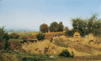 Nær Mannersdorf i Leithage-fjellene av Anton Hlavacek