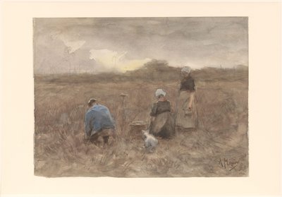 potethøstere av Anton Mauve