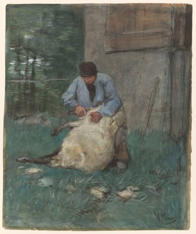 Saueklipper av Anton Mauve