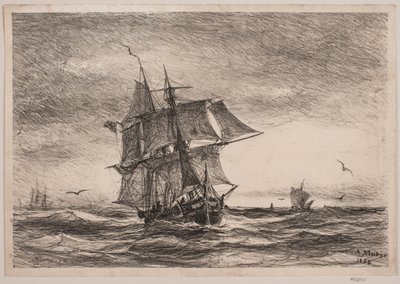 Marine av Anton Melbye