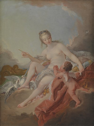 Venus og Amor av Anton Muller