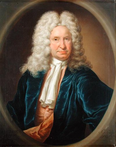 Portrett av Matthias Lutken (1652-1722), 1718 (se også 179059) av Anton Paulsen