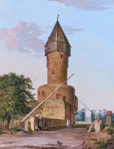 Bockenheimer Warte i Frankfurt am Main av Anton Radl