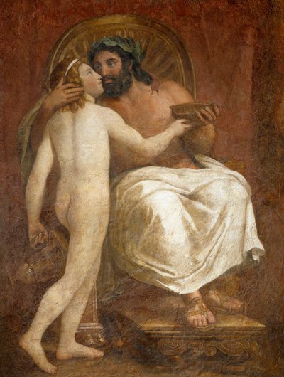 Jupiter kysser Ganymede, av Anton Raphael Mengs av Anton Raphael Mengs