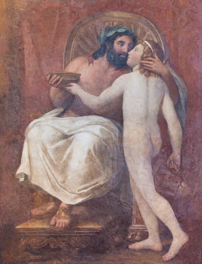 Jupiter og Ganymedes av Anton Raphael Mengs