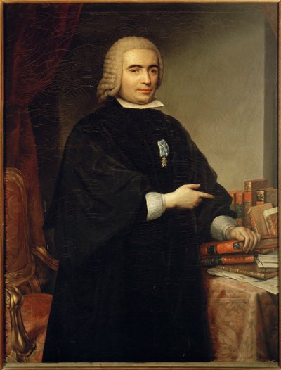 Pedro Rodriguez, greve av Campomanes, politiker, advokat og økonom (maleri på lerret) av Anton Raphael Mengs