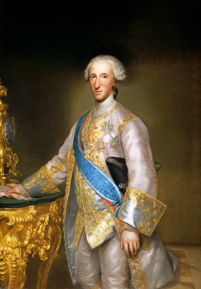 Portrett av Don Luis Antonio Jaime de Bourbon, av Anton Raphael Mengs, cirka 1774, olje på lerret av Anton Raphael Mengs
