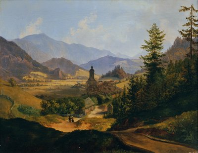 Josephsberg nær Mariazell av Anton Schiffer