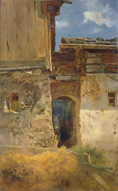 Alleer i Hallstatt av Anton Schrodl