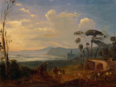 Bacoli og Campo Miseno av Anton Sminck Pitloo