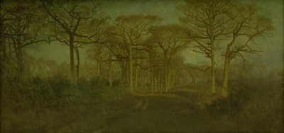 Skogen i Fontainebleau av Anton Teichlein