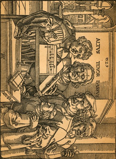 Et sjeldent tresnitt av Anton Von Worms Anton Woensam, 1899. av Anton Woensam