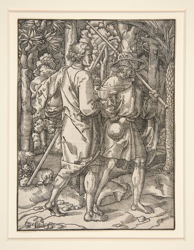 St. Johannes evangelisten og St. James Major av Anton Woensam