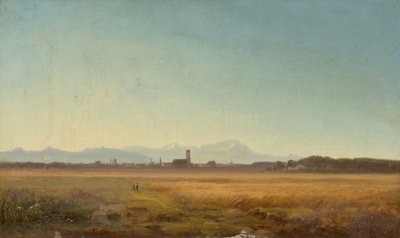 Utsikt over München av Anton Zwengauer