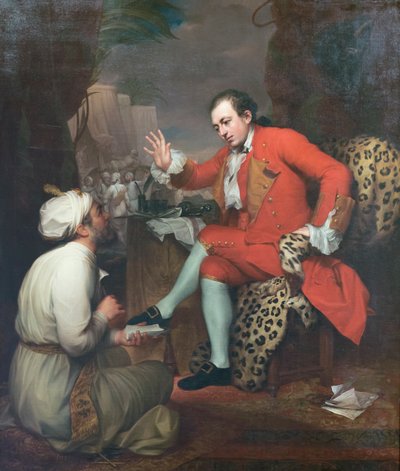 Portrett av sir Robert Clive av Anton von Maron