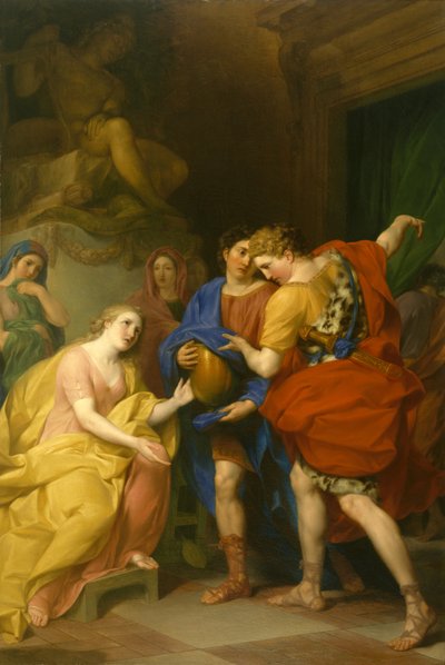 The Return of Orestes, 1786 av Anton von Maron