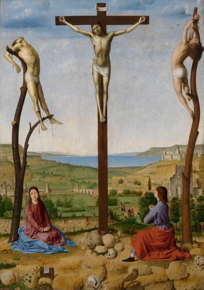 Golgata av Antonello da Messina
