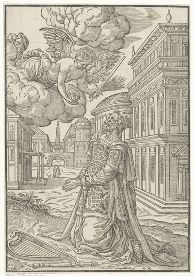 Knelende David av Antoni van Leest