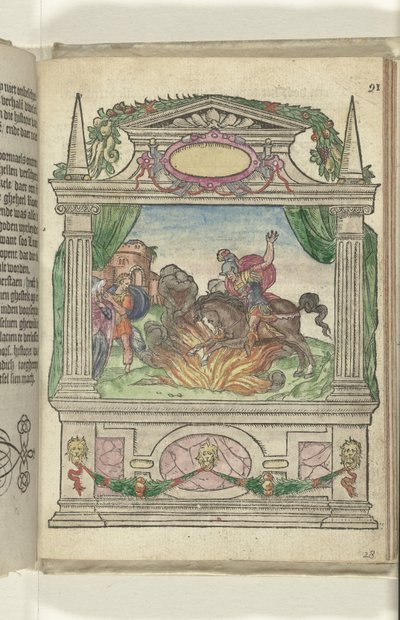 Scene med Marcus Curtius