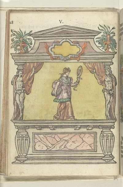 Scene med personifisering av sannheten, 1578 av Antoni van Leest