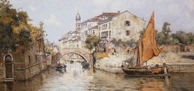 En venetiansk bakevje av Antonia Maria de Reyna Manescau