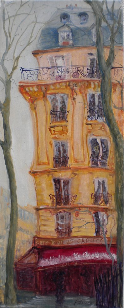 Cafe Bar La Cappuccino, 2010 av Antonia Myatt