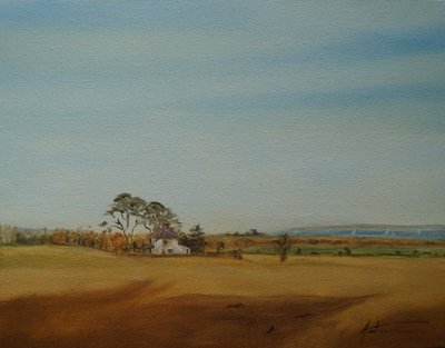 House and Fields, 2016 av Antonia Myatt