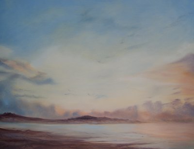 Instow Beach, Separation of the tide, 2014 av Antonia Myatt