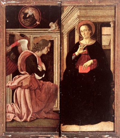 Kunngjøring (tempera på panel) av Antoniazzo Romano