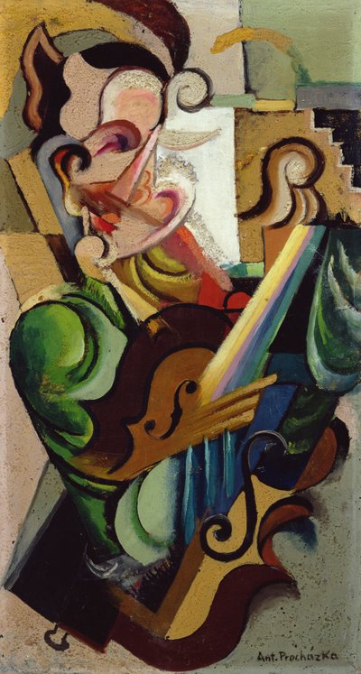 Fiolinisten av Antonin Prochazka