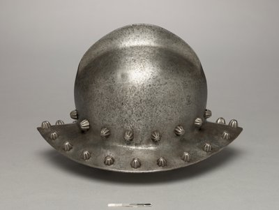 Krishatt, eller vannkokerhatt, ca. 1475-1500 (stål) av Antonio (workshop of) Missaglia