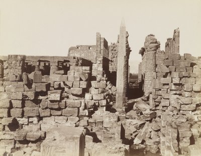 Karnak-tempelet, Egypt av Antonio Beato