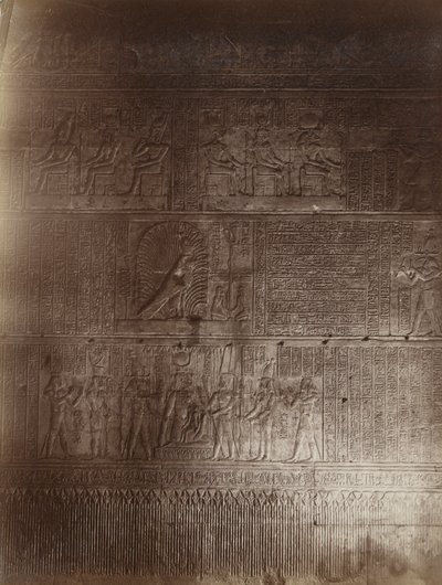 indre tempel, Philae av Antonio Beato