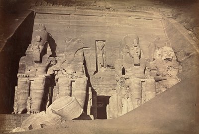 Ramses II-tempelet, Abu Simbel av Antonio Beato