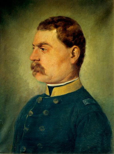 Offiseren (olje på lerret) av Antonio Bignoli