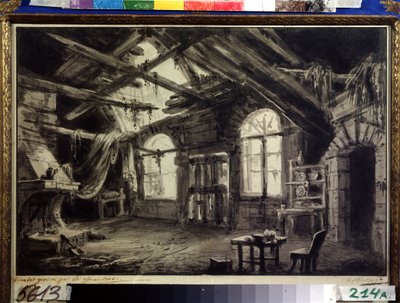Scenografi for "Thirty years of a gambler