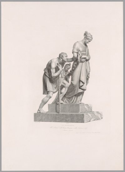 Charity, fra Oeuvre de Canova av Antonio Canova