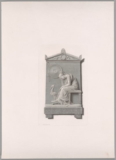 Begravelsesmonument til prins William av Orange Nassau, fra Oeuvre de Canova av Antonio Canova