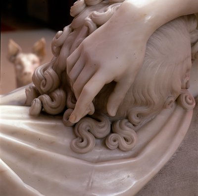 Leder for Endymion av Antonio Canova