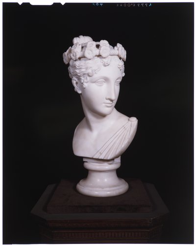 Leder for en danser, 1820 (marmor) av Antonio Canova