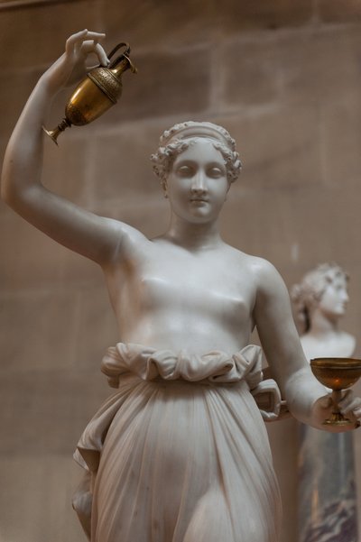 Har (marmor) av Antonio Canova