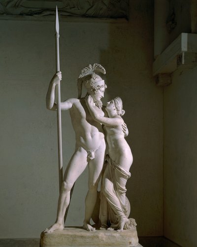 Mars og Venus av Antonio Canova