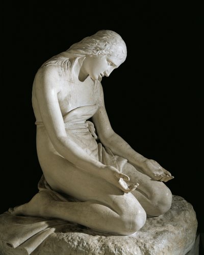 The Penitent Magdalene, av Antonio Canova (1757-1822) av Antonio Canova