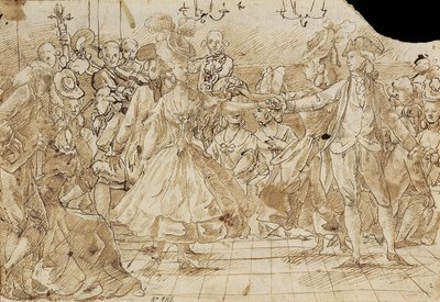 Menuett, ca. 1780 av Antonio Casanovas Torrents