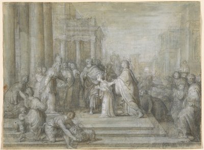 Presentasjonen av jomfruen i tempelet av Antonio Cavallucci