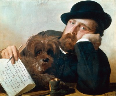 Portrett av Neri Tanfucio (Monterotondo av Antonio Ciseri