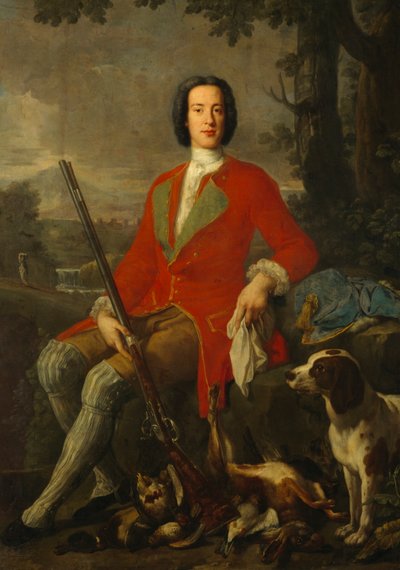 William Howard, Viscount Andover, ca. 1735 (olje på lerret) av Antonio David